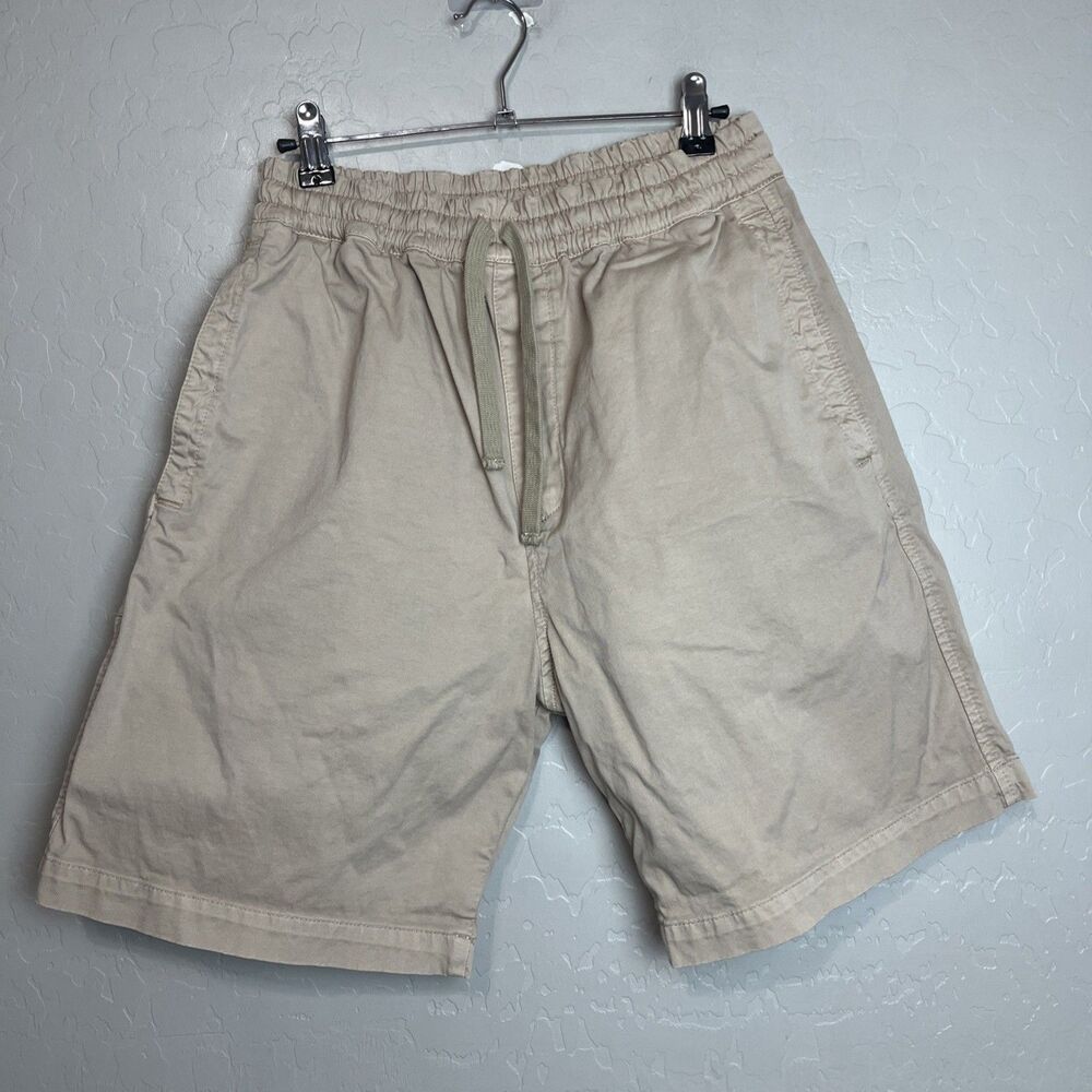 Carhartt Men’s Lawton Khaki Shorts Size Small Cotton Casual Chino Workwear Tan
